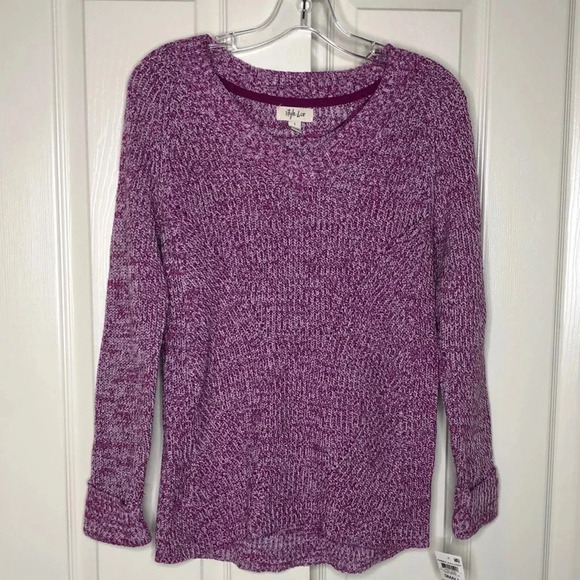 STYLE & CO. V-Neck Sweater - Picture 1 of 7